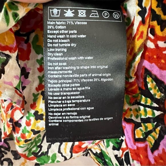 Ba&sh Bianca Blouse In Vert Small NEW - Picture 10 of 13